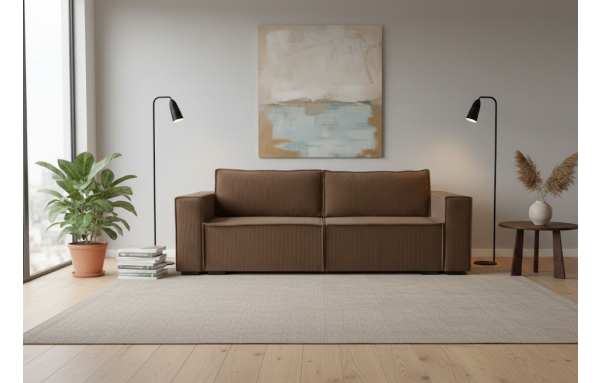 Sofa Smart poso 06 na sprężynach z funkcją spania i pojemnikiem